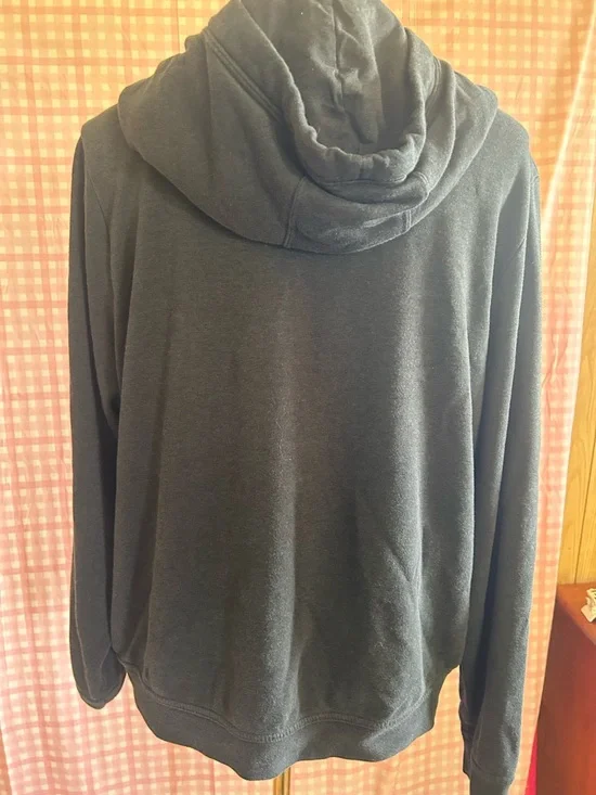 Nike Black Hoodie with Gold and Silver Logo - Picture 2 of 5